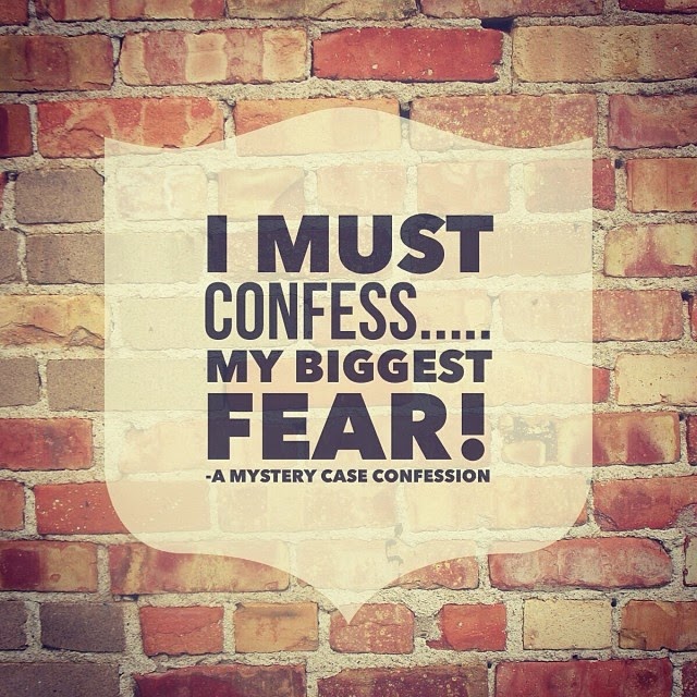Mystery Case I must confess Monday blog image