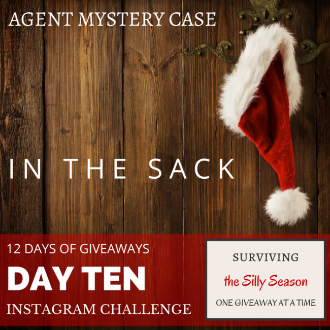 AGENT MYSTERY CASE 12 DAYS OF GIVEAWAYS DAY 10 INSTAGRAM CHALLENGE
