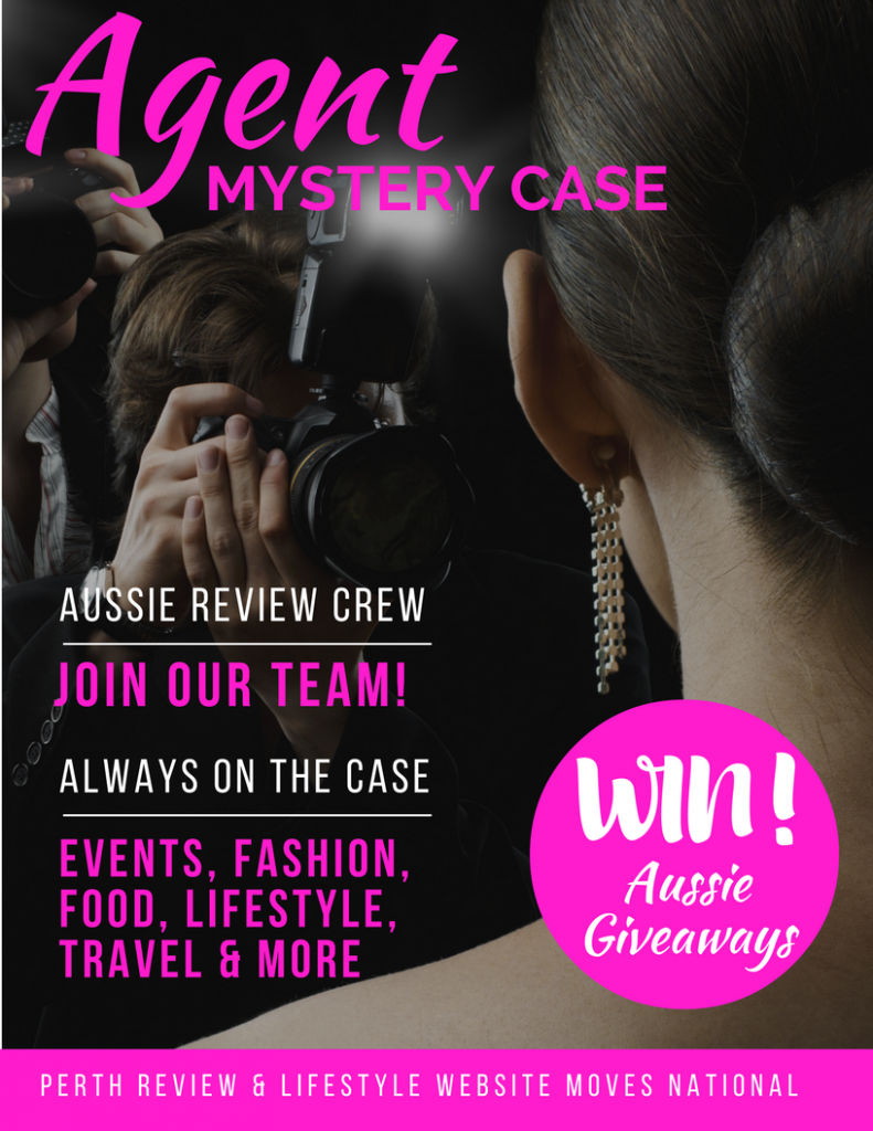 Aussie Reviews, Giveaways, Agent Mystery Case, Aussie Giveaway