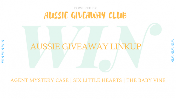 Aussie Giveaway Linkup Banner; Aussie Giveaway Club; Win; Giveaways